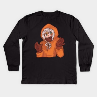 Kenny McCormick Sticker (South Park) Kids Long Sleeve T-Shirt